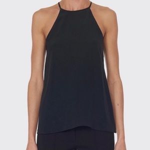 Tibi Silk/Crepe Halter